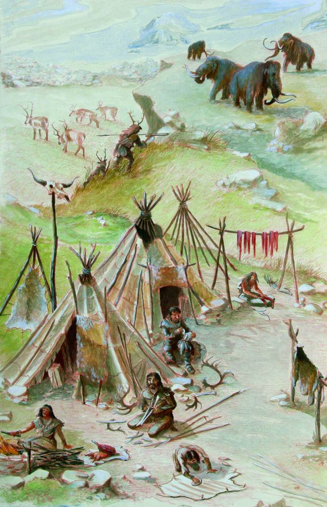 Lager der Neandertaler
